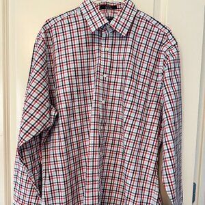 Nordstrom Men's Non-Iron Button Down Shirt. 16 1/2" x 35". Like New.